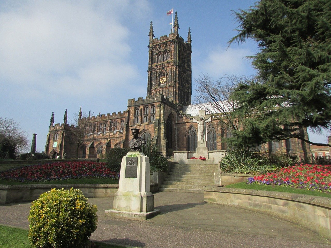 cathedral in Wolverhampton, UK